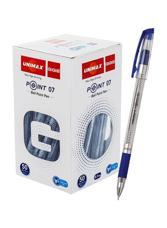 

Gigis 50-Piece Point Ball Pen Set, Blue