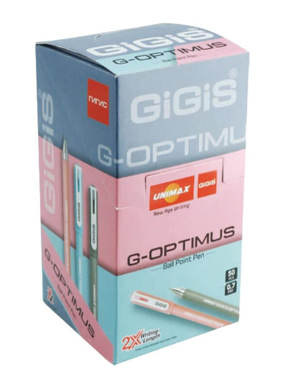 

Gigis 50-Piece G-Optimus Ball Pen Set, Blue