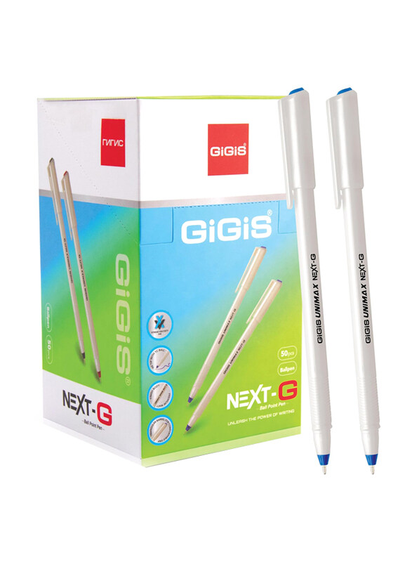 

Gigis 50-Piece Next-G Ball Point Pen Set, Blue