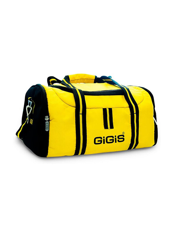 

GiGiS Travel Duffle Bag for Unisex, Yellow/Black