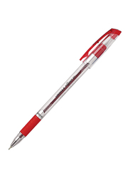 Unimax 50-Piece 0.7mm Point 7 Ballpoint Pen Set, Red