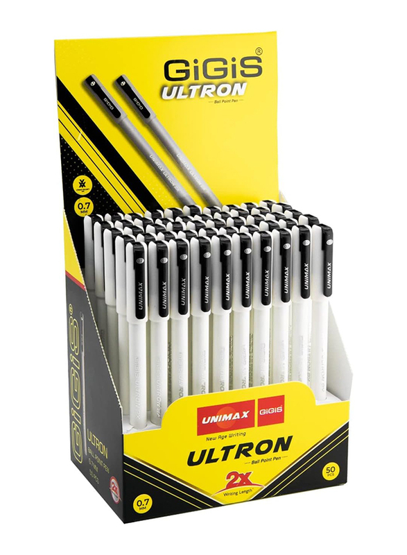 Gigis Ultron 2x 0.7mm Ballpen, Black