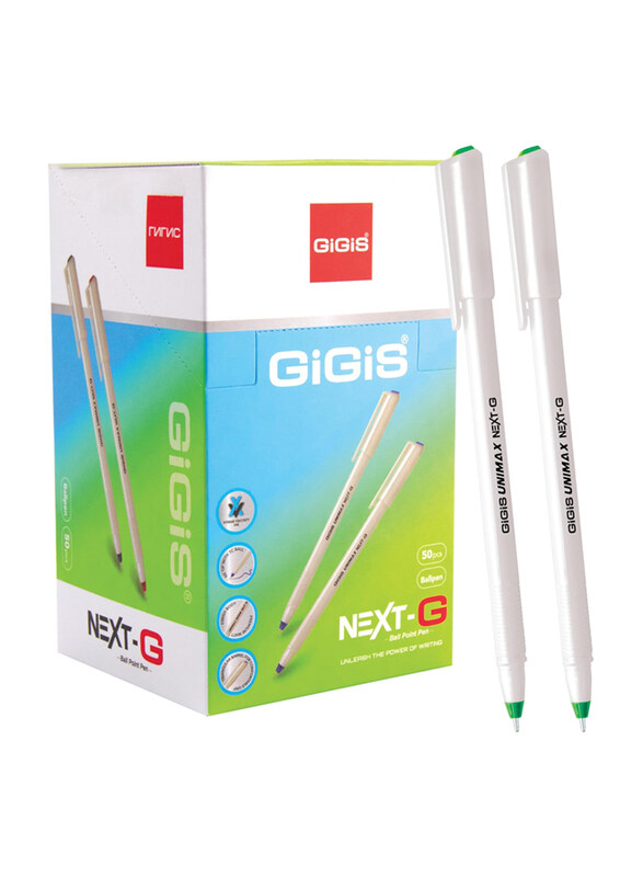 

Gigis 50-Piece Next-G Ball Point Pen Set, Green