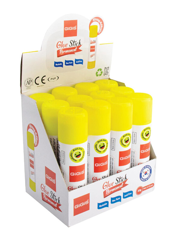 

Gigis PvP Gluestick, 12 x 20gm, Multicolour