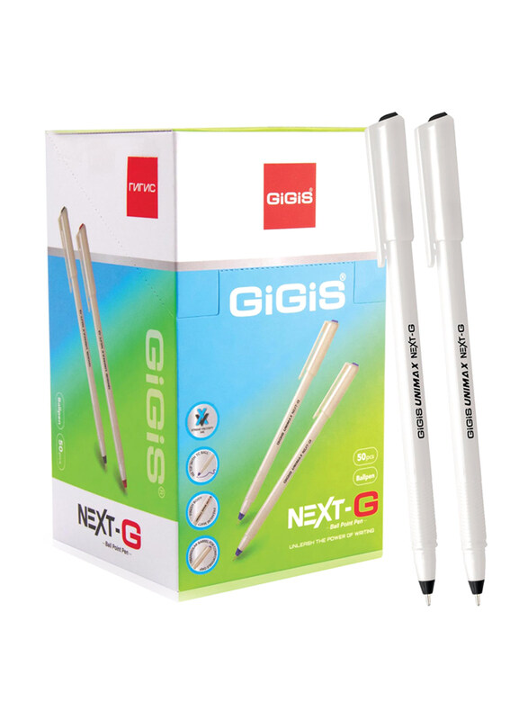 

Gigis 50-Piece Next-G Ball Point Pen Set, Black