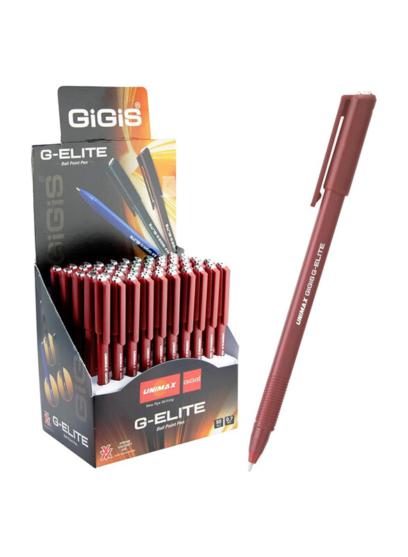 

Gigis 50-Piece G-Elite Ball Pen Set, Red