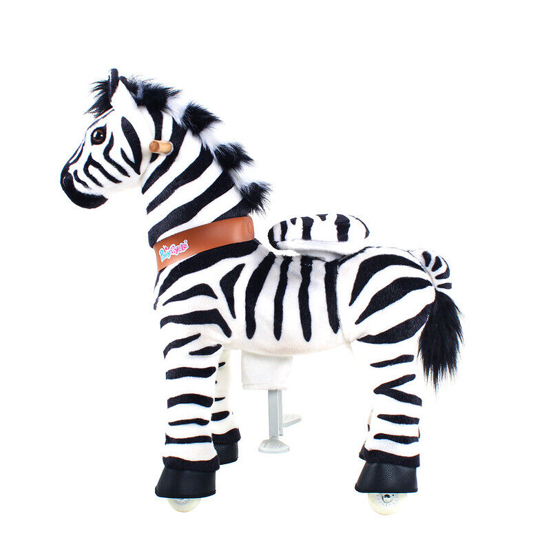 PonyCycle Horse Zebra Ride-on (Zebra - Medium)