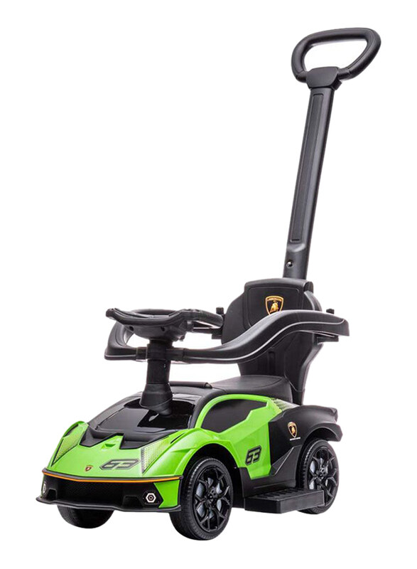 

Lamborghini Pusher Car with Handle, Green