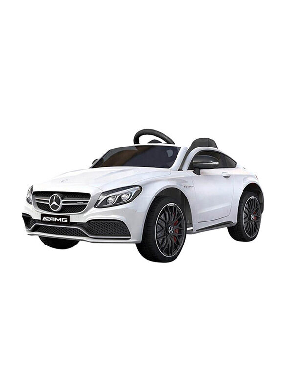 

Mercedes Benz 12V Suv C63 Ride-On Car, White