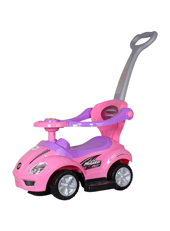 Mega 3-in-1 Mega Push Car, Pink