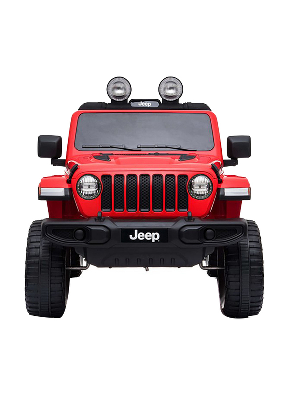 Jeep Licensed Ride-On Car, Red/Black