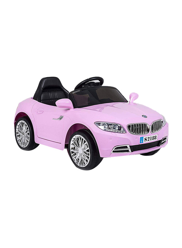 BMW Coupe Style 12V Electric Ride-On Car, Pink