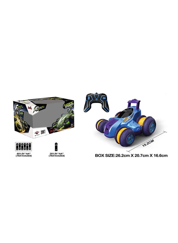 

HB Toys Remote Control Turbine Storm, Blue, Ages 6+