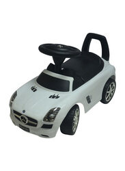 Mercedes Push Car, White