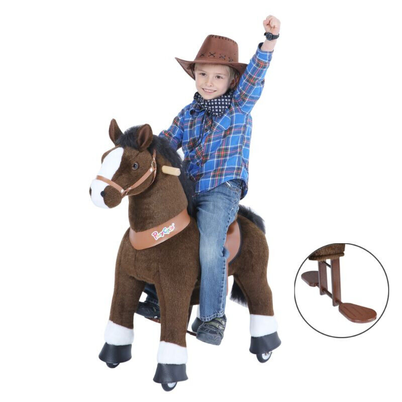 

PonyCycle Horse Ride-on ( Chocolate Brown - Medium)