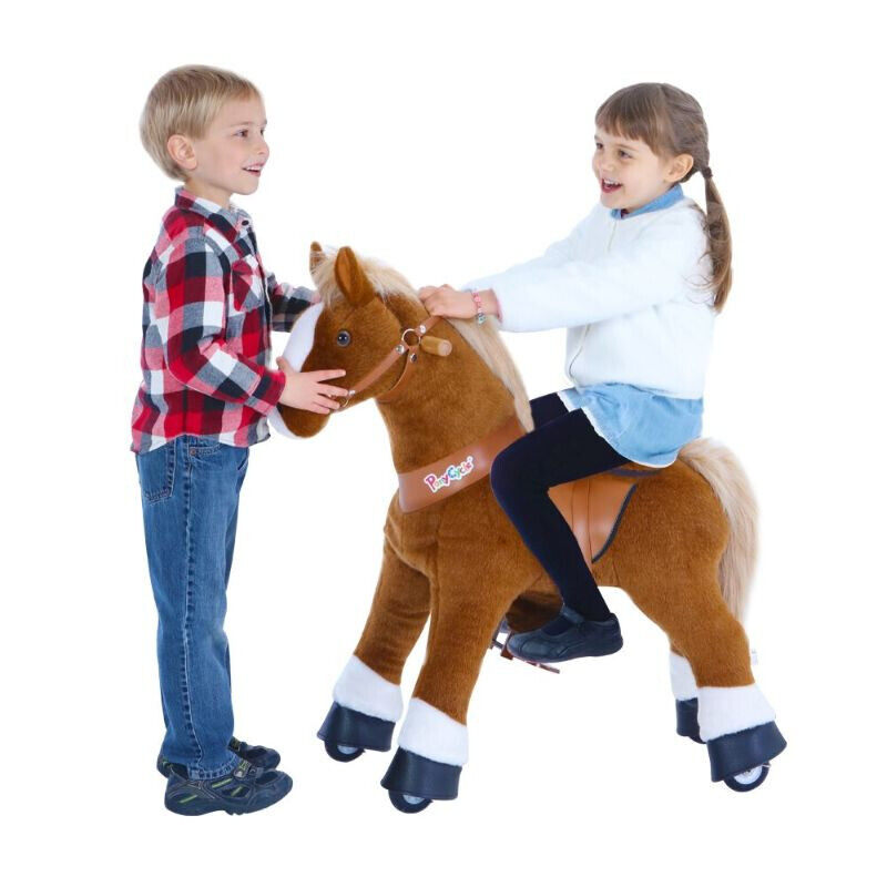 

PonyCycle Horse Ride-on ( Brown - Small)
