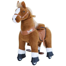 PonyCycle Horse Ride-on ( Brown - Small)