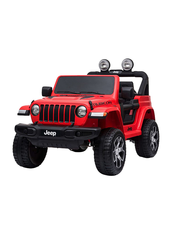 Jeep Licensed Ride-On Car, Red/Black