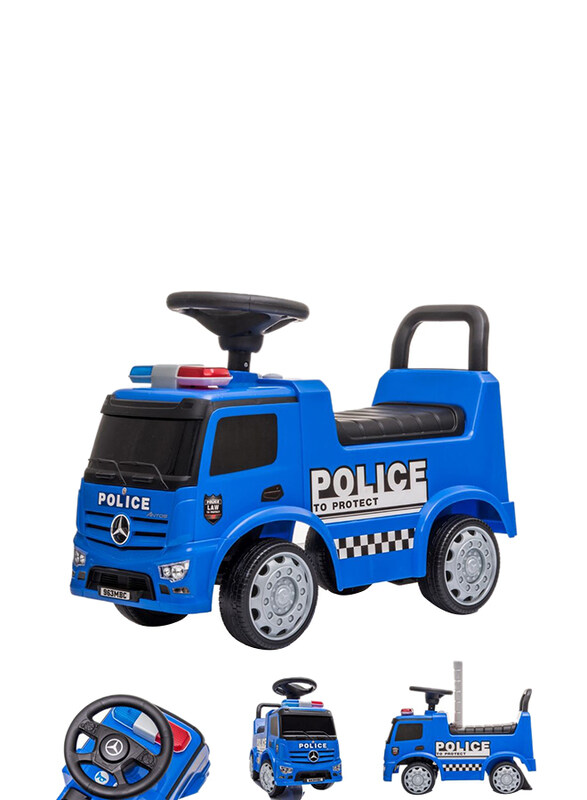 

Mercedes Benz Police Pusher Car, Blue