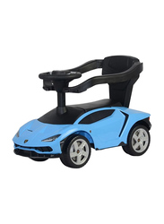 Lamborghini Handle Push Car, Blue