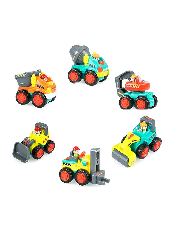 

Hola Super Construction Vehicles, 12 Pieces, Multicolour