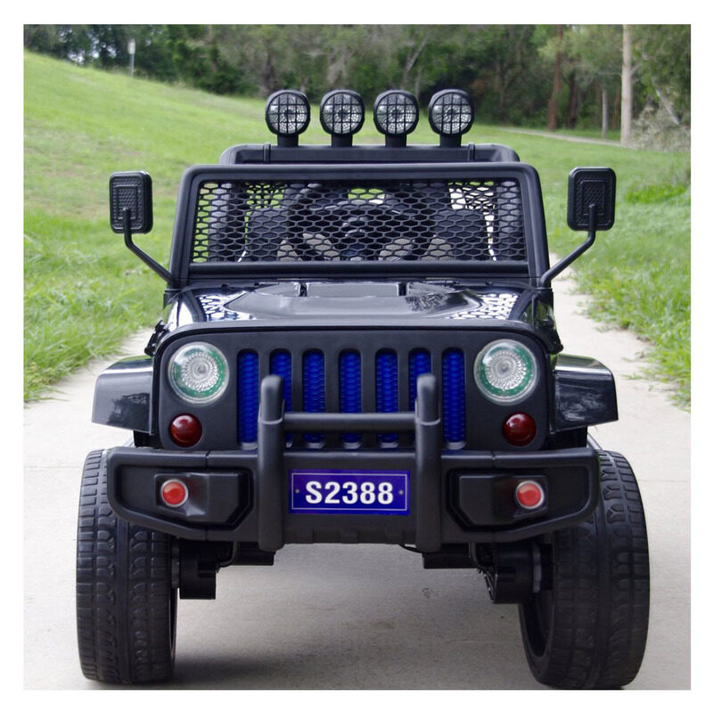 

Jeep Electric Ride-On Car, Black