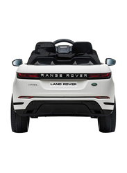 Range Rover Evoque Electric Car, Ages 3+, White/Black