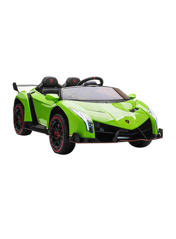 

Lamborghini Veneno 2 Seat Kids Electric Car, Ages 2+, Green/Black