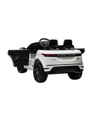 Range Rover Evoque Electric Car, Ages 3+, White/Black