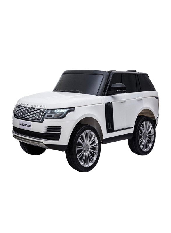 

Land Rover Range Rover 2 Seated Ride-On Car, White/Black