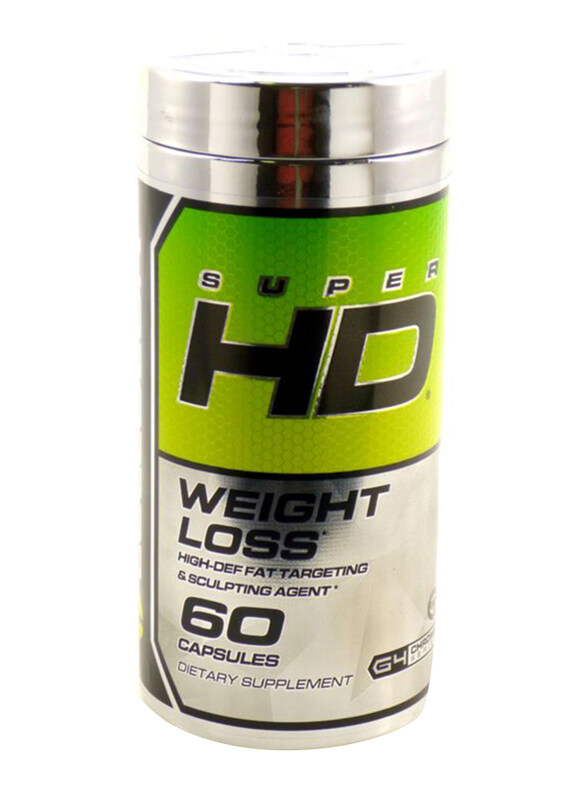 

Cellucor Super Hd Thermogenic Fat Burner Supplement, 60 Capsules, Unflavoured