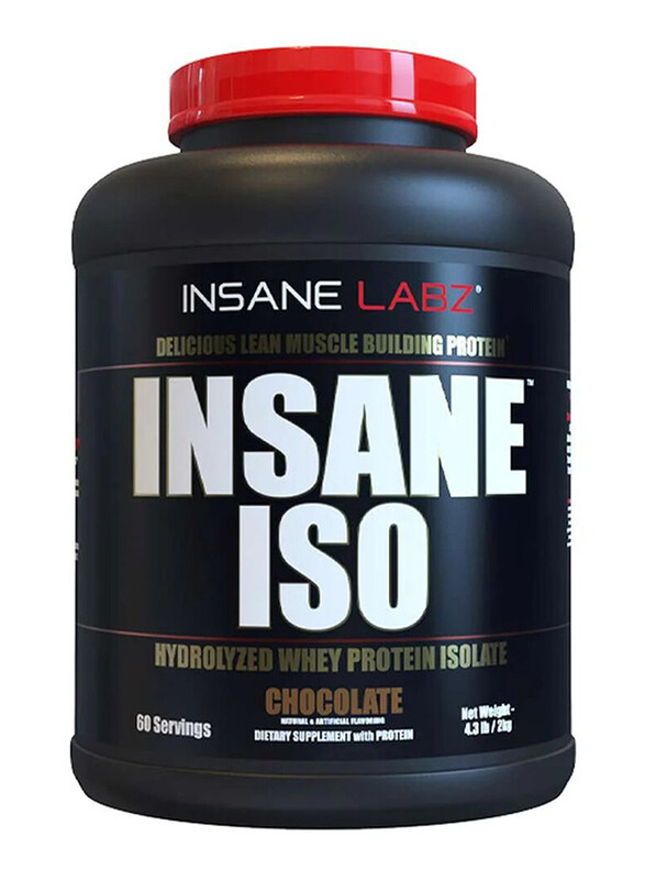 

Insane Labz ISO Dietary Supplement with Protein, 2 Kg, Chocolate