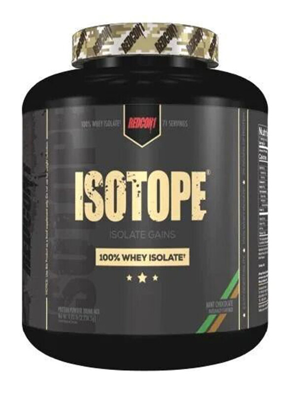 

Redcon1 Isotope 100% Whey Isolate Powder, 5Lb, Chocolate Mint