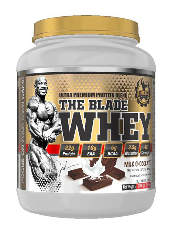 

Dexter Jackson The Blade Whey Ultra Whey Protein Powder, 5 Lbs, Milk Chocolate