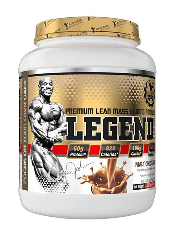 

Dexter Jackson Legend Premium Lean Mass Gainer, 6 Lbs, Malt Chocolate