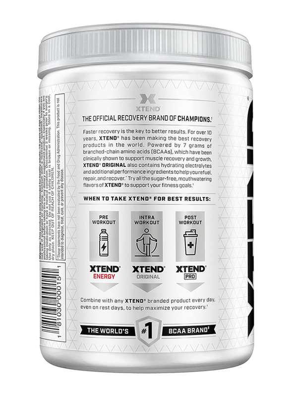 Scivation Xtend The Original Bcaa Dietary Supplement, 30 Servings, Blue Raspberry