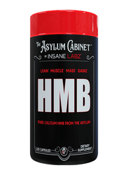 Insane Labz HMB Asylum Cabinet Dietary Supplement, 120 Capsules, Unflavored