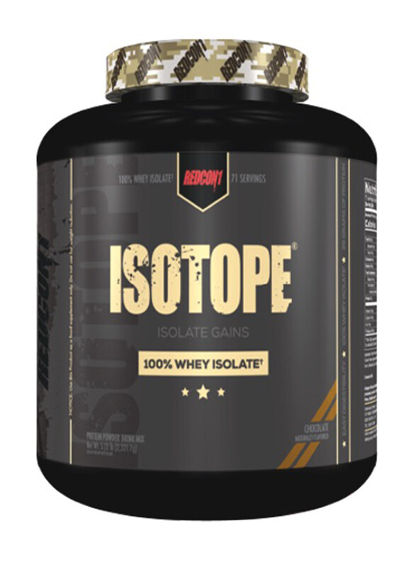 

Redcon1 Isotope 100% Whey Isolate Drink Powder, 5LB, Chocolate