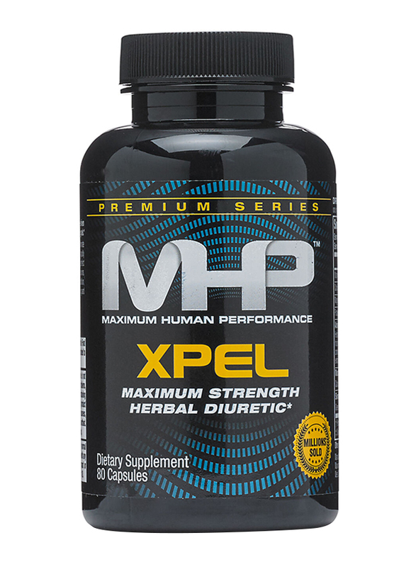 MHP Xpel Support Weight Loss Supplement, 80 Capsules, Unflavoured
