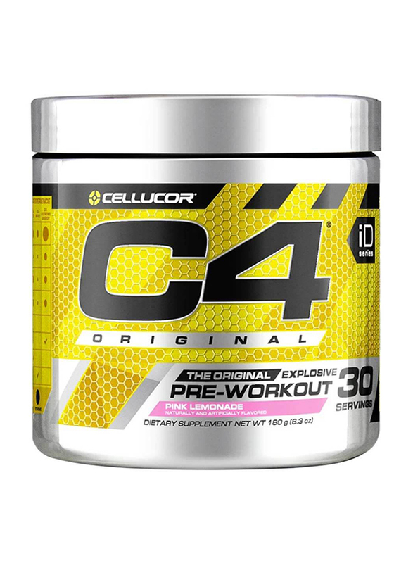 Cellucor C4 Original Pre Workout Powder, 30 Servings, Pink Lemonade