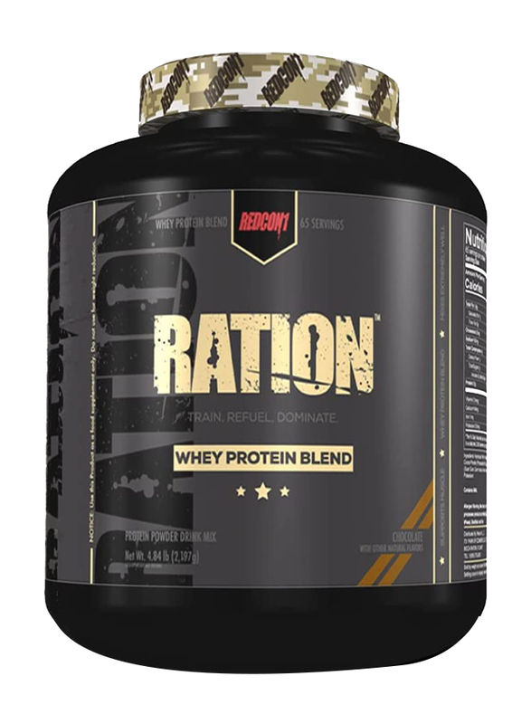 Redcon1 Ration Whey Protein Blend Drink, 75 Servings, Chocolate