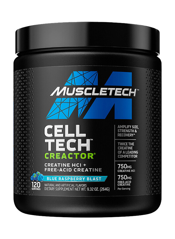 

Muscletech 120 Servings Cell Tech Creator Dietary Supplement, 264g, Blue Raspberry