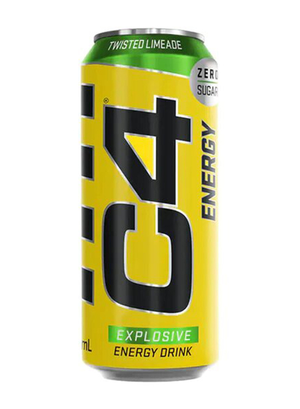 Cellucor C4 Original Carbonated Energy Drink, 473ml, Twisted Lemonade
