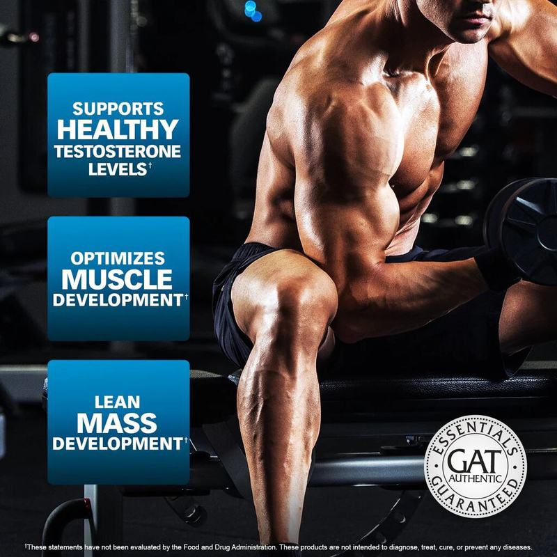Gat Sport Tribulus Men's Performance Enhancer Supplement, 90 Capsules, Unflavoured