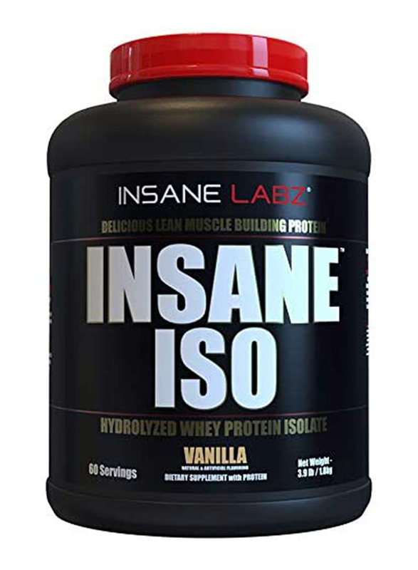 Insane Labz ISO Dietary Supplement with Protein, 1.77 Kg, Vanilla