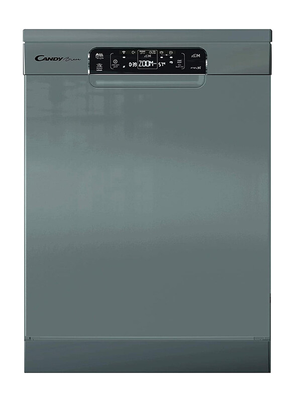 

Candy Brava 16 Plate Settings Dishwasher with Simply Zoom 39 Rapid 24, CDPN4S603PX-19, Silver