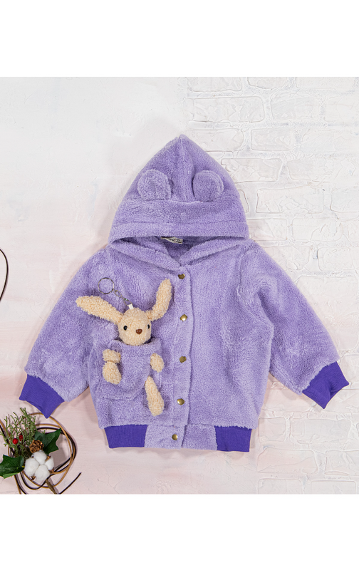GIRLS HOODY WITH TOY