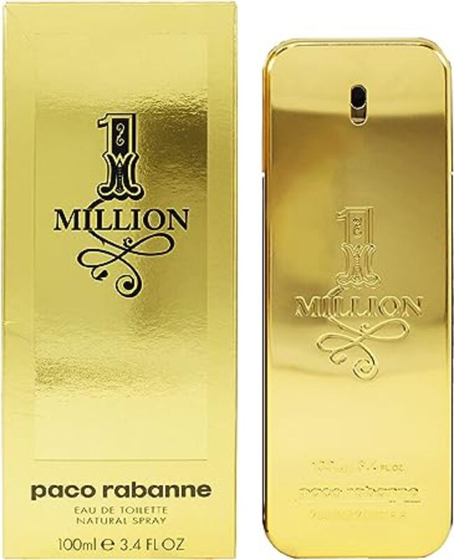 PACO RABANNE 1 MILLION EDT 100ML FOR MEN