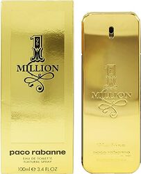 PACO RABANNE 1 MILLION EDT 100ML FOR MEN