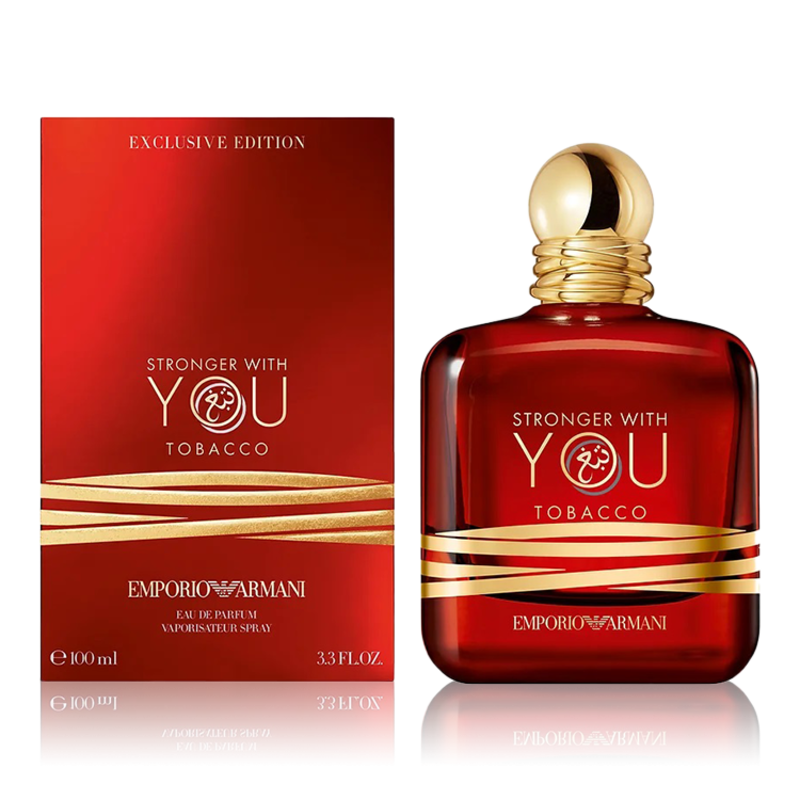 GIORGIO ARMANI STRONGER WITH YOU TOBACCO EDP 100ML FOR MEN